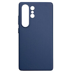 Чехол (накладка) Samsung Galaxy S25 Ultra, Leather Case Color, Dark Blue, Синий