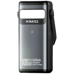 Портативна батарея (Power Bank) Romoss PMT60, 60000 mAh, Чорний