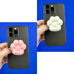 Попсокет (PopSocket) 3D Котяча лапка, Білий - № 6