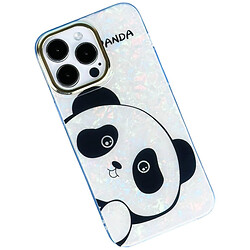 Чохол (накладка) Apple iPhone 14 Pro Max, Marble Design, Panda, Малюнок