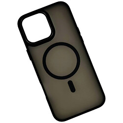 Чохол (накладка) Apple iPhone 14, Color Matte, MagSafe, Чорний