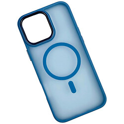 Чехол (накладка) Apple iPhone 16 Pro, Color Matte, MagSafe, Голубой