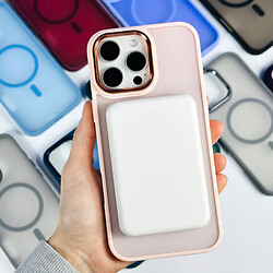 Чохол (накладка) Apple iPhone 16, Color Matte, MagSafe, Бузковий - № 3