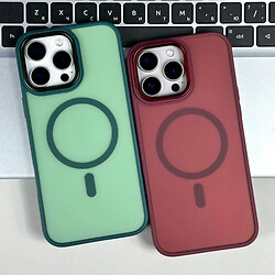 Чохол (накладка) Apple iPhone 16, Color Matte, MagSafe, Бузковий - № 11