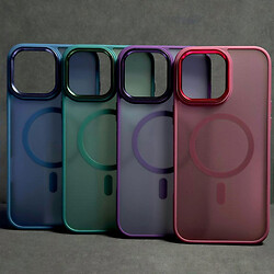 Чохол (накладка) Apple iPhone 16, Color Matte, MagSafe, Бузковий - № 13