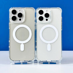 Чохол (накладка) Apple iPhone 13 Pro Max, Crossbody Protection, MagSafe, Прозорий - № 9