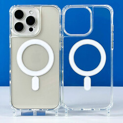Чохол (накладка) Apple iPhone 13 Pro Max, Crossbody Protection, MagSafe, Прозорий - № 10