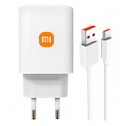 СЗУ Xiaomi GaN Power MDY-EP-1406, С кабелем, Type-C, Белый