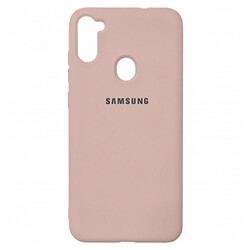 Чехол (накладка) Samsung A115 Galaxy A11 / M115 Galaxy M11, Original Soft Case, Персиковый