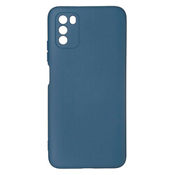 Чехол (накладка) Xiaomi Pocophone M3, Original Soft Case, Dark Blue, Синий