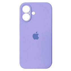 Чохол (накладка) Apple iPhone 16, Original Soft Case, Лавандовий