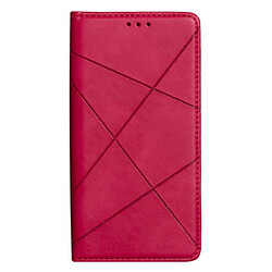 Чехол (книжка) Samsung A325 Galaxy A32 / A326 Galaxy A32, Business Leather, Малиновый