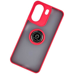 Чехол (накладка) Xiaomi Redmi 10C, TOTU Ring Series Matte Magnet, Красный