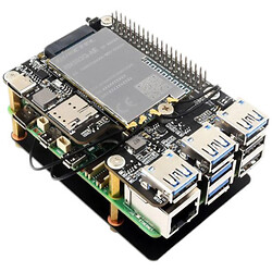 Адаптер PCIe на M.2 4G/5G та USB 3.2 для Raspberry Pi 5 сумісний із SIMCom/Quectel 4G/5G модулями