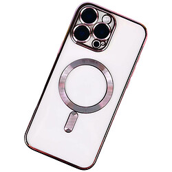 Чохол (накладка) Apple iPhone 16 Pro, Metallic Full Camera, Rose Gold, MagSafe, Рожевий