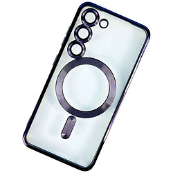 Чехол (накладка) Samsung Galaxy S25 Plus, Metallic Full Camera, MagSafe, Dark Purple, Фиолетовый