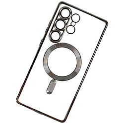 Чехол (накладка) Samsung Galaxy S25 Ultra, Metallic Full Camera, MagSafe, Серебряный