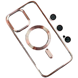 Чехол (накладка) Apple iPhone 13, Crystal Chrome, MagSafe, Rose Gold, Розовый