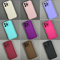 Чехол (накладка) Apple iPhone 14, Shock Sides Resistant, Бордовый - № 7