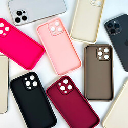 Чехол (накладка) Apple iPhone 14, Shock Sides Resistant, Бордовый - № 12