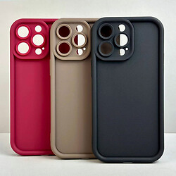 Чехол (накладка) Apple iPhone 14, Shock Sides Resistant, Бордовый - № 16
