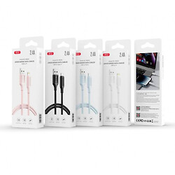 USB кабель XO NB265 Minimalist, Type-C, 1.0 м., Синій - № 4