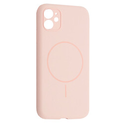 Чохол (накладка) Apple iPhone 11, Air Beats Full Camera, Chalk Pink, MagSafe, Рожевий