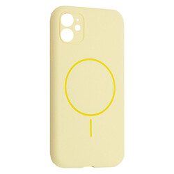 Чохол (накладка) Apple iPhone 11, Air Beats Full Camera, Melow Yellow, MagSafe, Жовтий