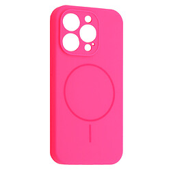 Чехол (накладка) Apple iPhone 12 Pro Max, Air Beats Full Camera, MagSafe, Hot Pink, Розовый