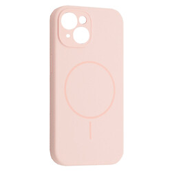 Чохол (накладка) Apple iPhone 14, Air Beats Full Camera, Chalk Pink, MagSafe, Рожевий