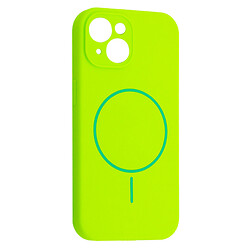 Чохол (накладка) Apple iPhone 14, Air Beats Full Camera, Party Green, MagSafe, Зелений