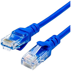 Патч-корд, RJ45, 7.5 м., Синій