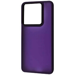 Чехол (накладка) Xiaomi Redmi Note 13, Wave Matte Color Case, Deep Purple, Фиолетовый