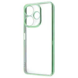 Чохол (накладка) Xiaomi Redmi Note 13, Wave Metal Color Case, Light Green, Зелений