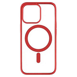 Чехол (накладка) Apple iPhone 16, Cristal Case Guard, MagSafe, Wine Red, Красный