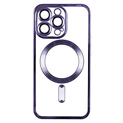 Чехол (накладка) Apple iPhone 16 Pro Max, Metallic Full Camera, MagSafe, Dark Purple, Фиолетовый