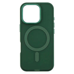 Чехол (накладка) Apple iPhone 16 Pro Max, Space Color Matte, MagSafe, Dark Green, Зеленый