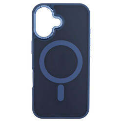 Чехол (накладка) Apple iPhone 16, Space Color Matte, MagSafe, Dark Blue, Синий