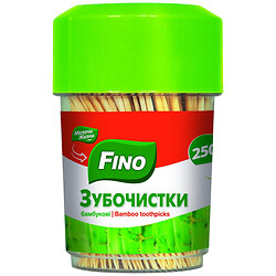 Зубочистки бамбуковые "FINO", 250 шт/уп