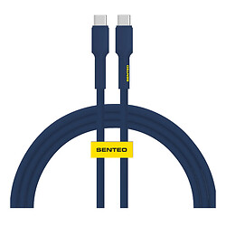 USB кабель SENTEO SL-03, Type-C, 1.0 м., Синій