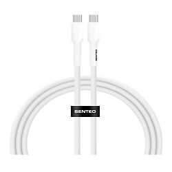 USB кабель SENTEO SL-03, Type-C, 1.0 м., Белый