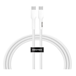 USB кабель SENTEO SL-03, Type-C, 2.0 м., Білий