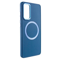 Чохол (накладка) Samsung G780 Galaxy S20 FE, Bonbon Metal Style, Cosmos Blue, MagSafe, Синій