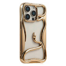 Чехол (накладка) Apple iPhone 11, Snake, Золотой