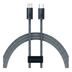 USB кабель Baseus CALD000002 Dynamic Apple iPhone SE 2022 / iPhone 14 Pro Max / iPhone 14 Plus / iPhone 14 Pro / iPhone 14 / iPhone 13 Pro / iPhone 13 Mini / iPhone 13 / iPhone 13 Pro Max / iPhone 12 Mini / iPhone 12 Pro Max, Lightning, 1.0 м., Серый