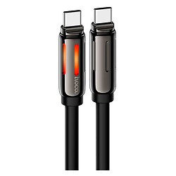 USB кабель Hoco U136 Prize, Type-C, 1.2 м., Черный