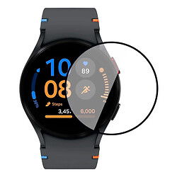 Защитная пленка Samsung Galaxy Watch FE, Full Glue, Полимерная, Черный