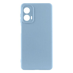 Чехол (накладка) Motorola Moto G04 / Moto G04s / XT2421-13 Moto E14 / XT2423 Moto G24, GETMAN Liquid Silk, Lilac Blue, Голубой