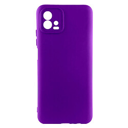 Чехол (накладка) Motorola XT2255 Moto G72, GETMAN Liquid Silk, Ultra Violet, Фиолетовый