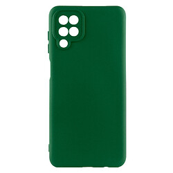 Чехол (накладка) Samsung A125 Galaxy A12 / M127 Galaxy M12, GETMAN Liquid Silk, Dark Green, Зеленый